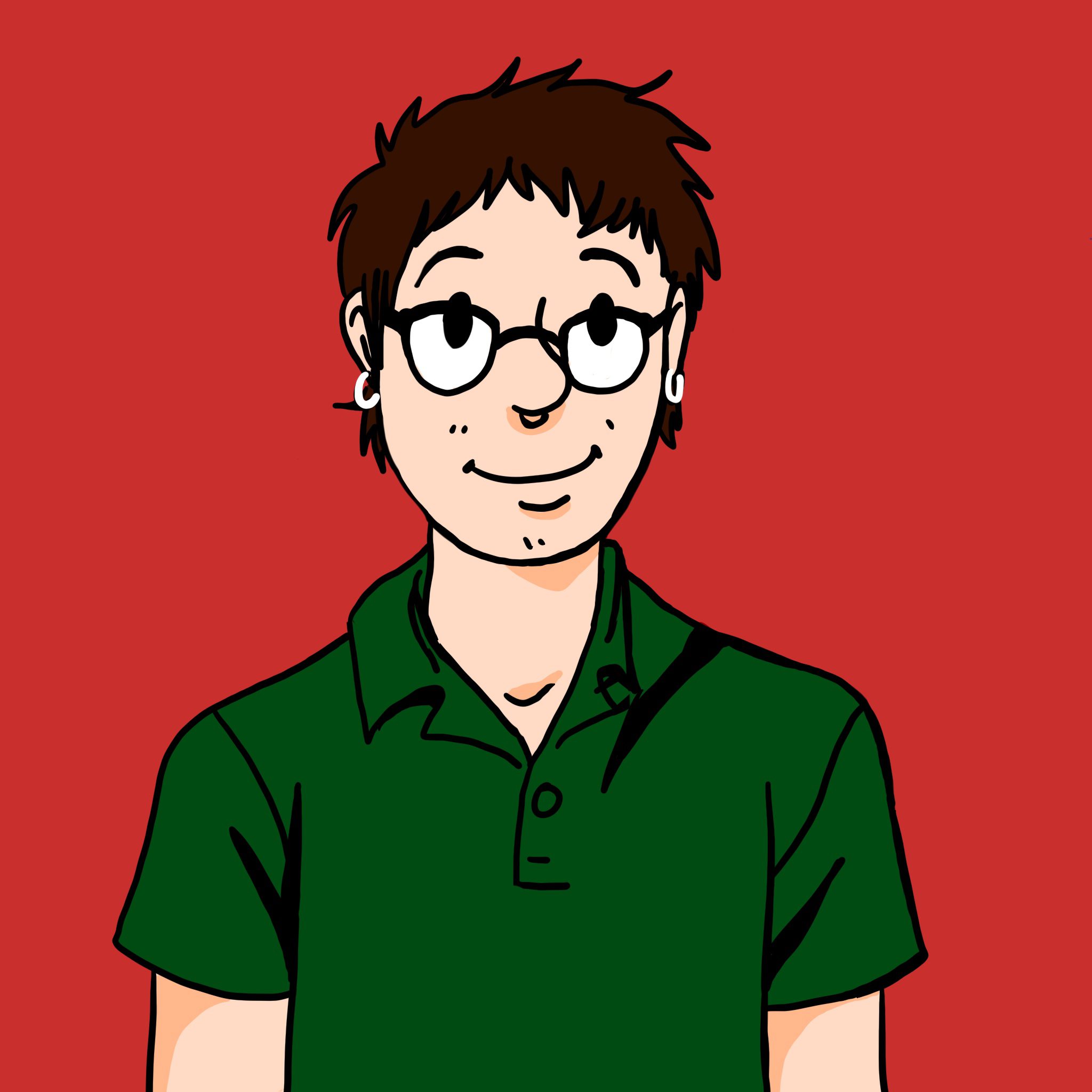 Portrait de Raphaël en style BD